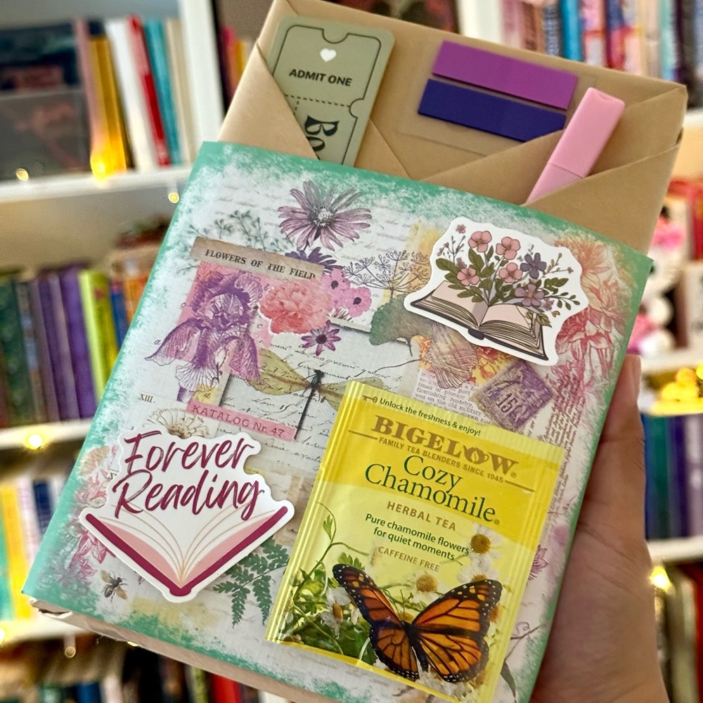 Cozy Chamomile Tea and Reading Set